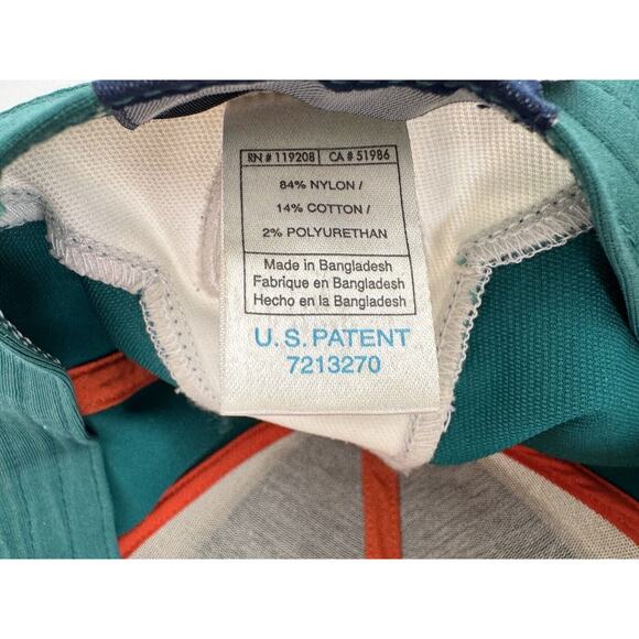 Vintage Reebok NFL Pro Line Authentic Miami Dolphins One Size Baseball Cap/Hat - Picture 7 of 7